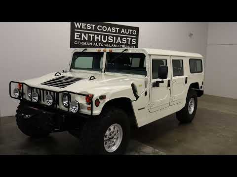 1996 Hummer H1 Diesel w/Only 11k Miles on it. California truck.