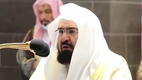 سورة الكوثر فضيلة الشيخ أ.د. عبدالرحمن السديس