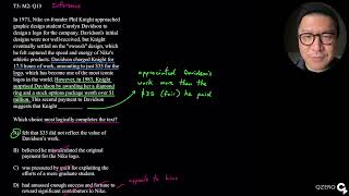 [QZero Digital SAT Practice Tests] R&W T3 M2 Q13