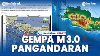 Gempa M 3.0 Pangandaran Jawa Barat, Info BMKG: Pusat Gempa di Laut Kedalaman 10 Km