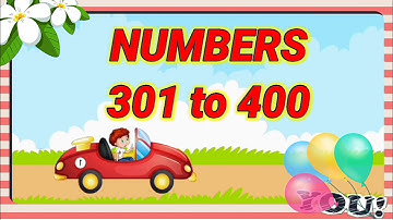 Numbers 301 to 400 | counting 301 to 400