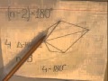 Сумма внутренних углов выпуклого многоугольника  Второе доказательство