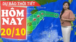Latest weather forecast today October 20 | Forecast for the next 3 days | Nhan Dan Newspaper