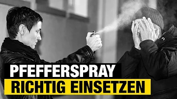 Wie lange hält die Wirkung von Pfefferspray an?