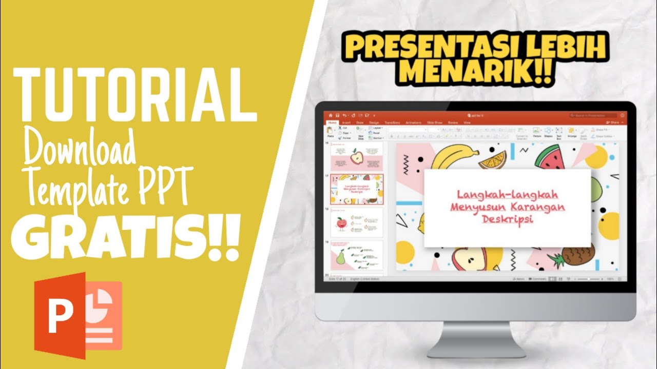 เท ม เพจ เพา เวอร์ พ อย  New Update  CARA MENDOWNLOAD TEMPLATE POWERPOINT GRATIS - Presentasi Lebih Menarik!!?