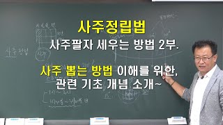 [명관헌]#현대사주명리 기초_36강: 사주정립 2부 - #명관헌 #명관