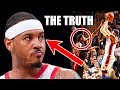 The REAL Reason Why Carmelo Anthony Is NOT In The NBA
