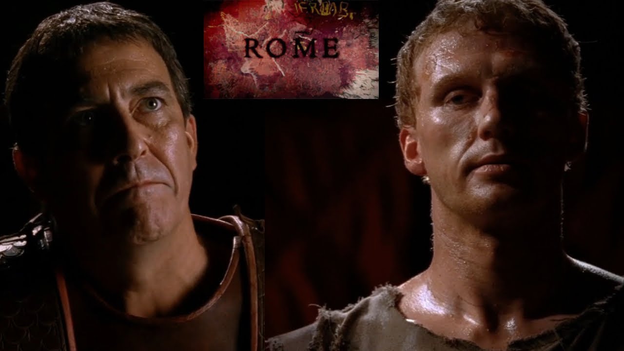 HBO Rome Vorenus tells Caesar about finding Pompey "they