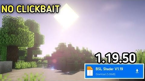 Shader For Minecraft PE 1.19😱(NO-CLICKBAIT) | 100% Real | Best Shaders For Minecraft PE 1.19