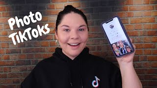 How to make a Tik Tok using photos