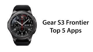 Top 5 Apps for the Samsung Gear S3 screenshot 5