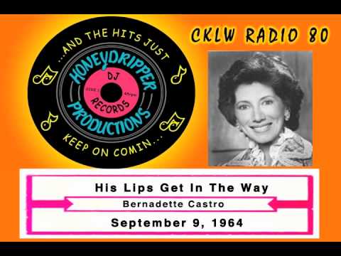 Bernadette Castro - His Lips Get In The Way - 1964