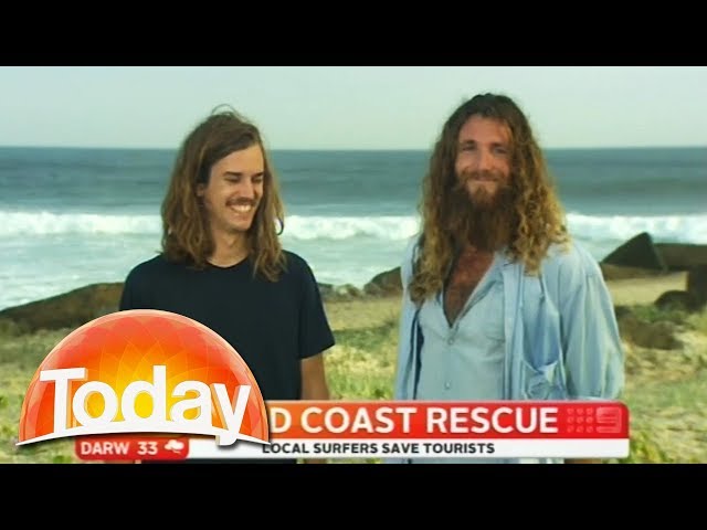 Hilarious interview with hero surfers class=