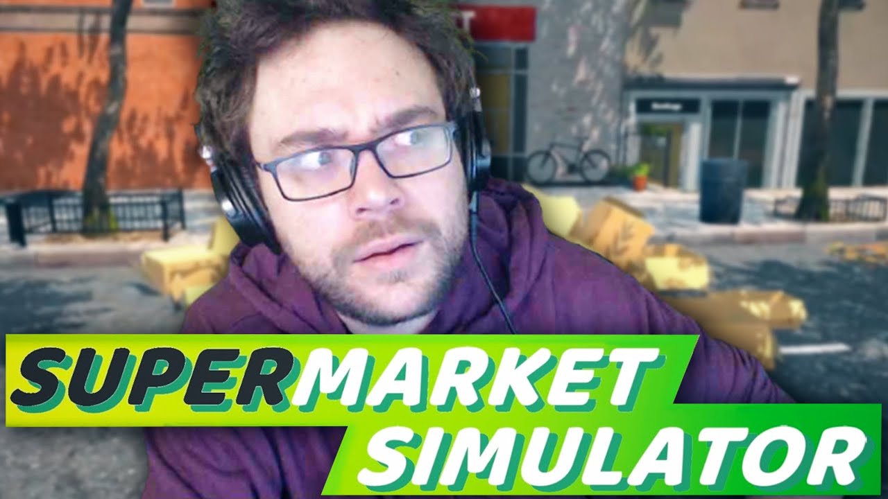 ON NE PEUT PAS JETER LES CARTONS ! | Supermarket Simulator