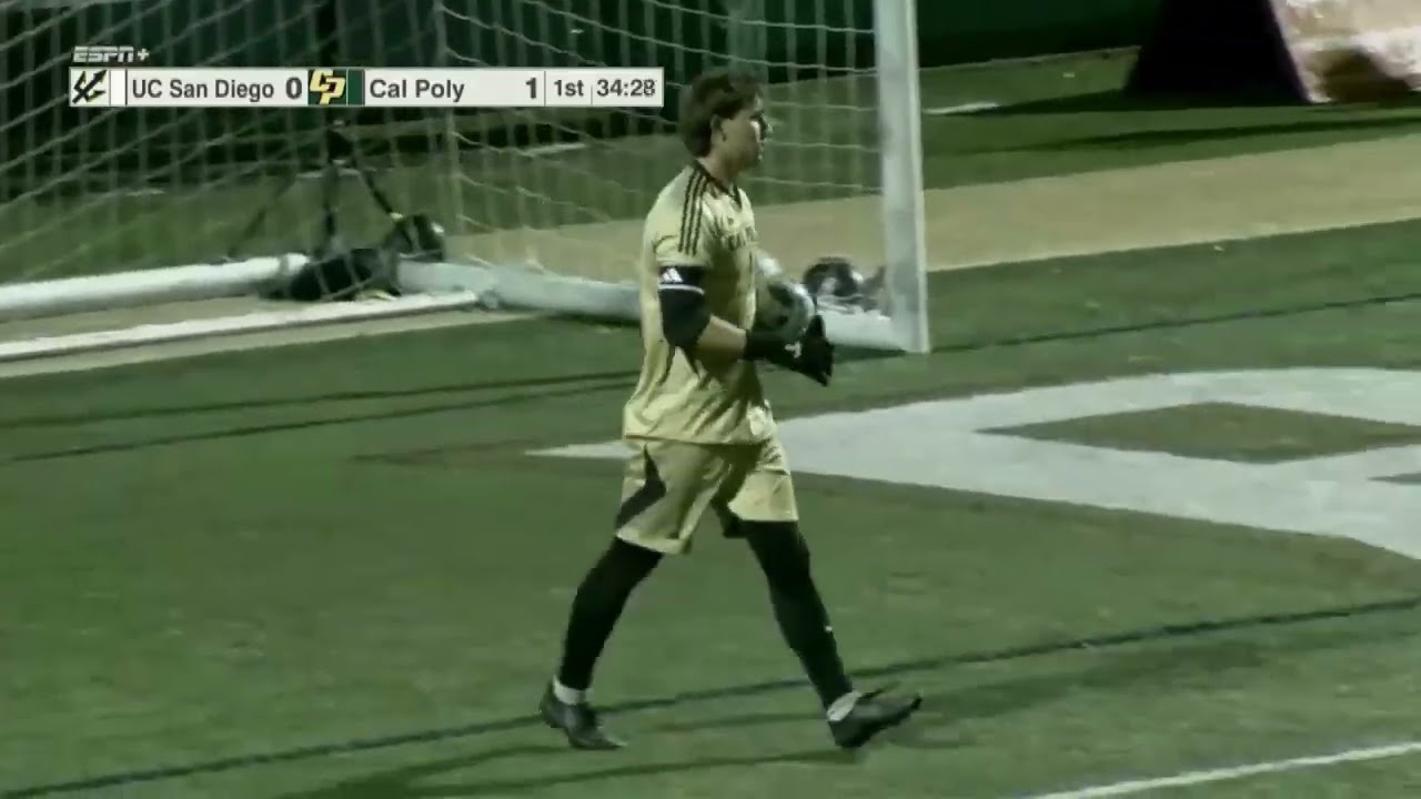 Cal Poly vs. UC San Diego, Men's Soccer Highlights -- Oct 11th, 2025