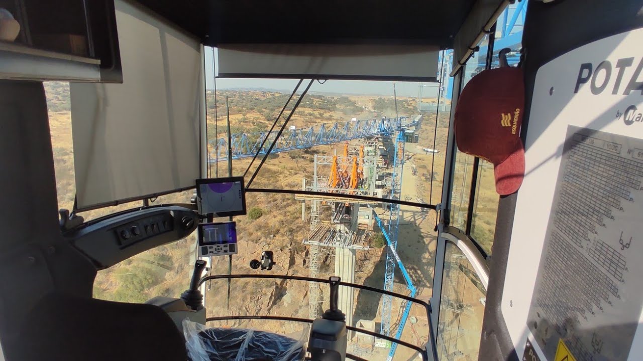 FUNCIONALIDADES DA GRUA POTAIN MDT 189, NOVINHA ESTREOU NA OBRA 😍🏗️