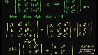 Matrices Determinants - Example 5 Wealth