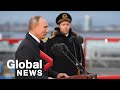 Putin pledges Russian superiority in the Arctic with new icebreakers