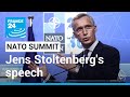 REPLAY - NATO summit in Madrid: "We will transform the NATO response force" (Jens Stoltenberg)