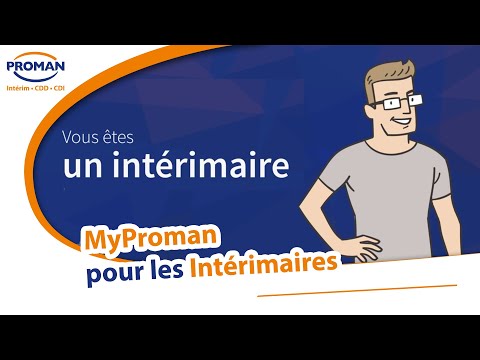 MyProman INTERIMAIRE - PROMAN