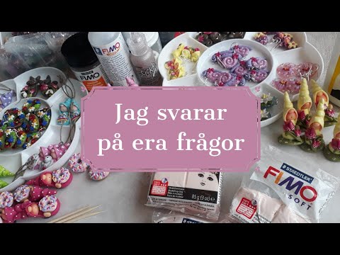 Video: Hur Man Gör En Brosch Av Polymerlera