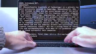 TinyChatEngine running Llama2-7B on MacBook Pro (M1, 2021)