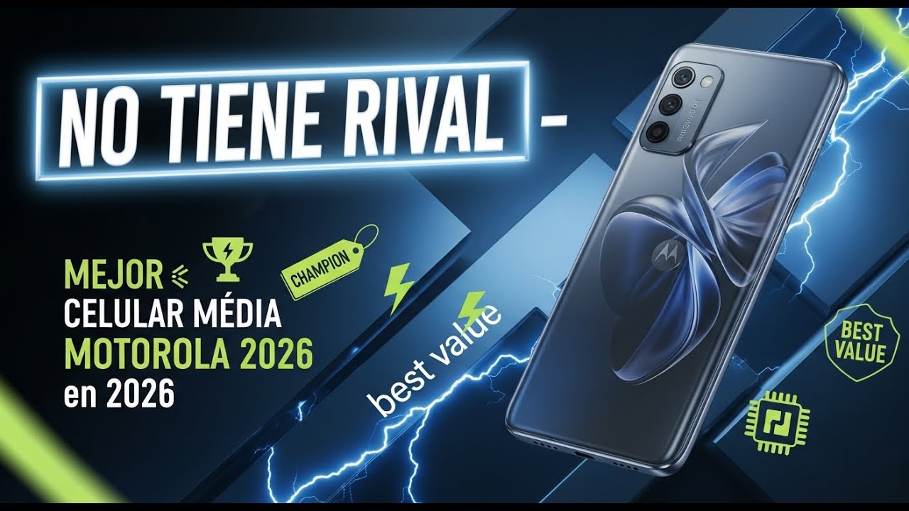 NO TIENE RIVAL – el MEJOR celular GAMA MEDIA de MOTOROLA en 2026 - YouTube