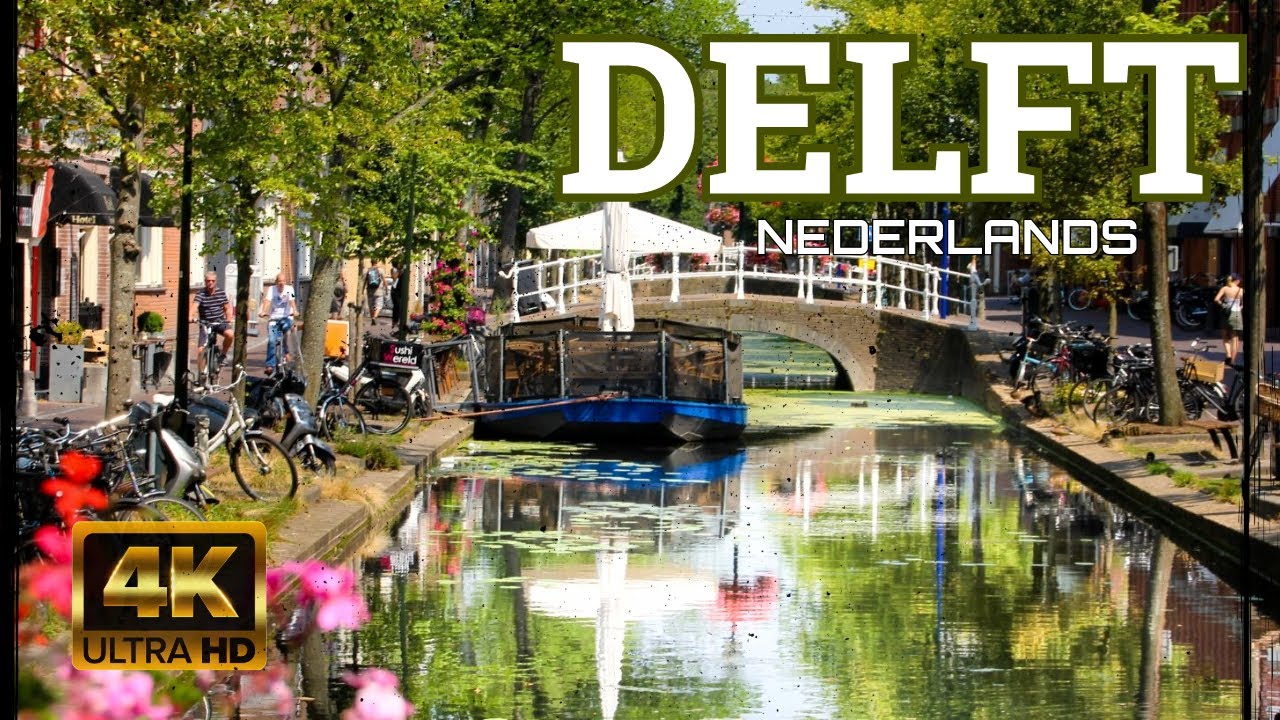 Delft Dutch Fairytale City | 4K Walking Tour 🇳🇱 Spring 2024 ☀️ - YouTube