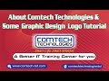 About comtech technologies  some graphic design logo tutorial