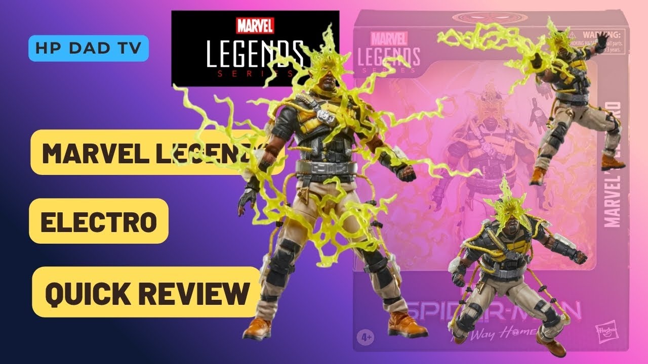 This NEW Electro Figure is PURE POWER ⚡ | Marvel Legends Spider-Man No Way Home Review