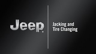 Jacking And Tire Changing | How To | 2020 Jeep Cherokee