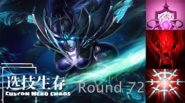 PA at round 72 with fan of knifes and bad juju ez long rounds - Dota 2 Custom hero chaos