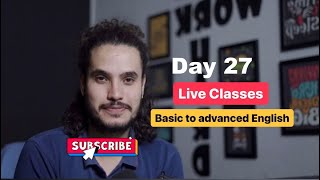 Live Classes (2.0) | Day 27 | Basic to Advanced English