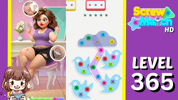 Screw Match Level 365 Solution Walkthrough