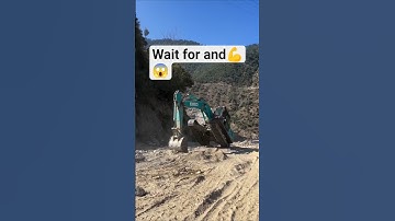 #video Wait for and 💪 😱 #excavator #machine #shorts
