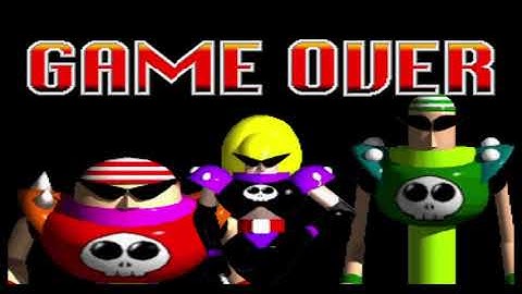 Puzzle and Action Treasure Hunt (2度あることはサンドア〜ル) - Stage 3 boss and Bad Ending