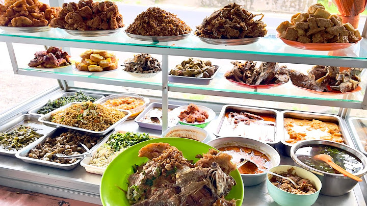MAKAN SEBANYAK INI DI WARTEG CUMA 10 RIBU ! LEBIH DARI 30 MENU ADA DISINI !!