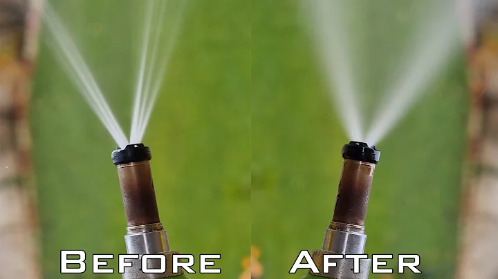 Fuel Injection cleaning in less than 5 Minutes/HOW TO clean injection Directly without disassembling