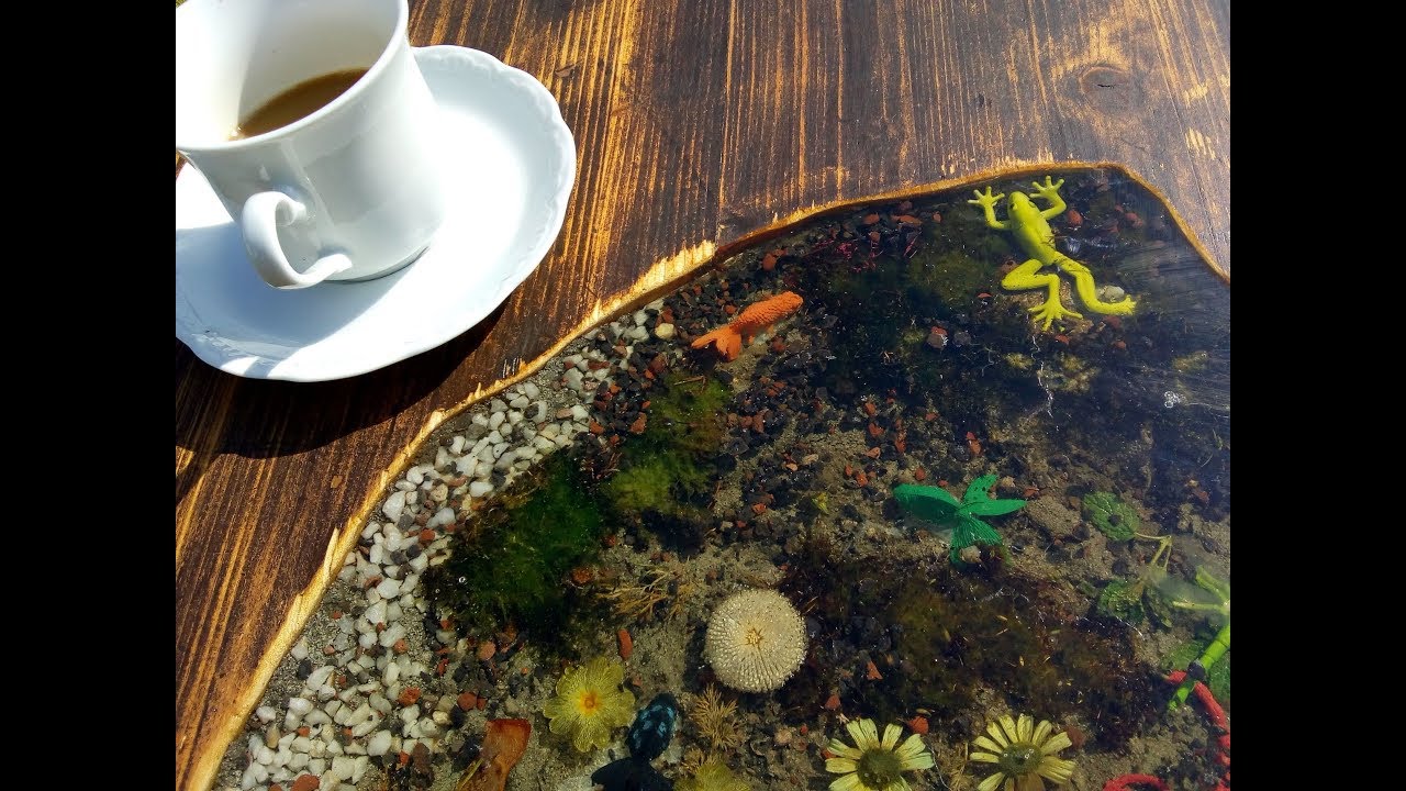 Gartenteich im Tisch YouTube