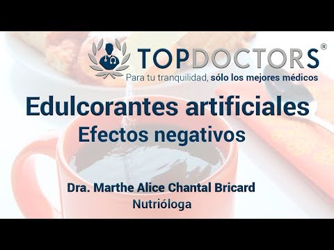 Edulcorantes artificiales y sus efectos negativos