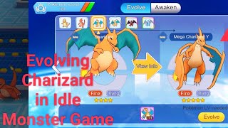 How to Get Charizard in Idle Monster Storm Ex Gameplay #viral #pokemonunite