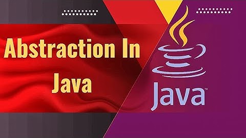 Abstraction In Java | Real-World Examples and Best Practices