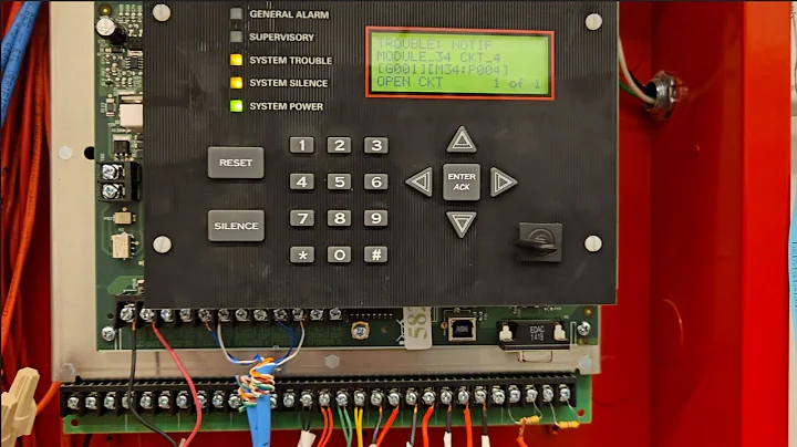 IntelliKnight 5820XL | How to Disconnect NAC Wiring