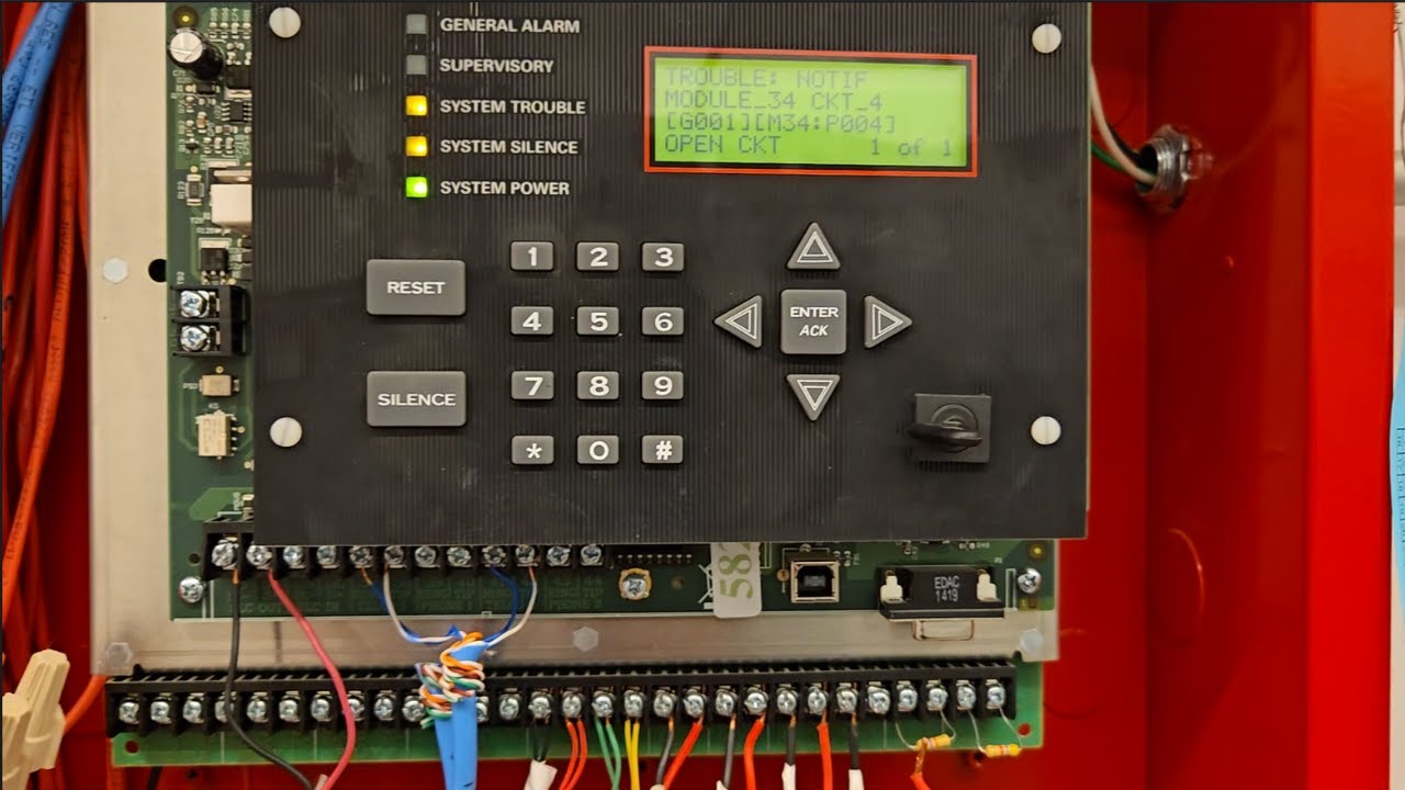 内田新哉 DESCRY No.PLE-5590 IntelliKnight 5820XL | How to Disconnect NAC Wiring - YouTube