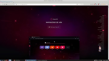 [FR] Opera GX Web Browser on Linux 😎 using Red-Rose (based on Wine-TkG)