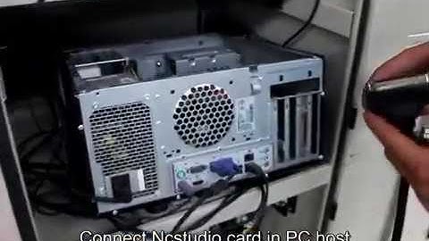 CNC Router control system,Ncstudio operation steps,install Ncstudio card to operate the cnc machine