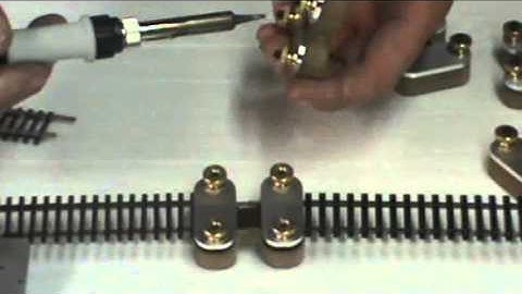 HO Scale Track Soldering Tool