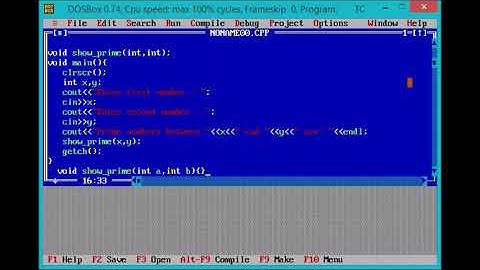 How to Display all Prime Numbers Between two Numbers in C++