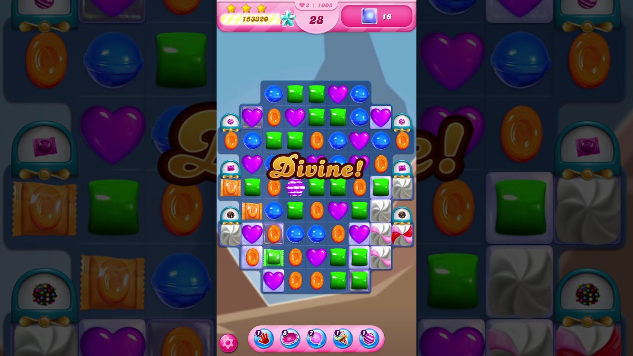 Candy Crush Saga Level 1008