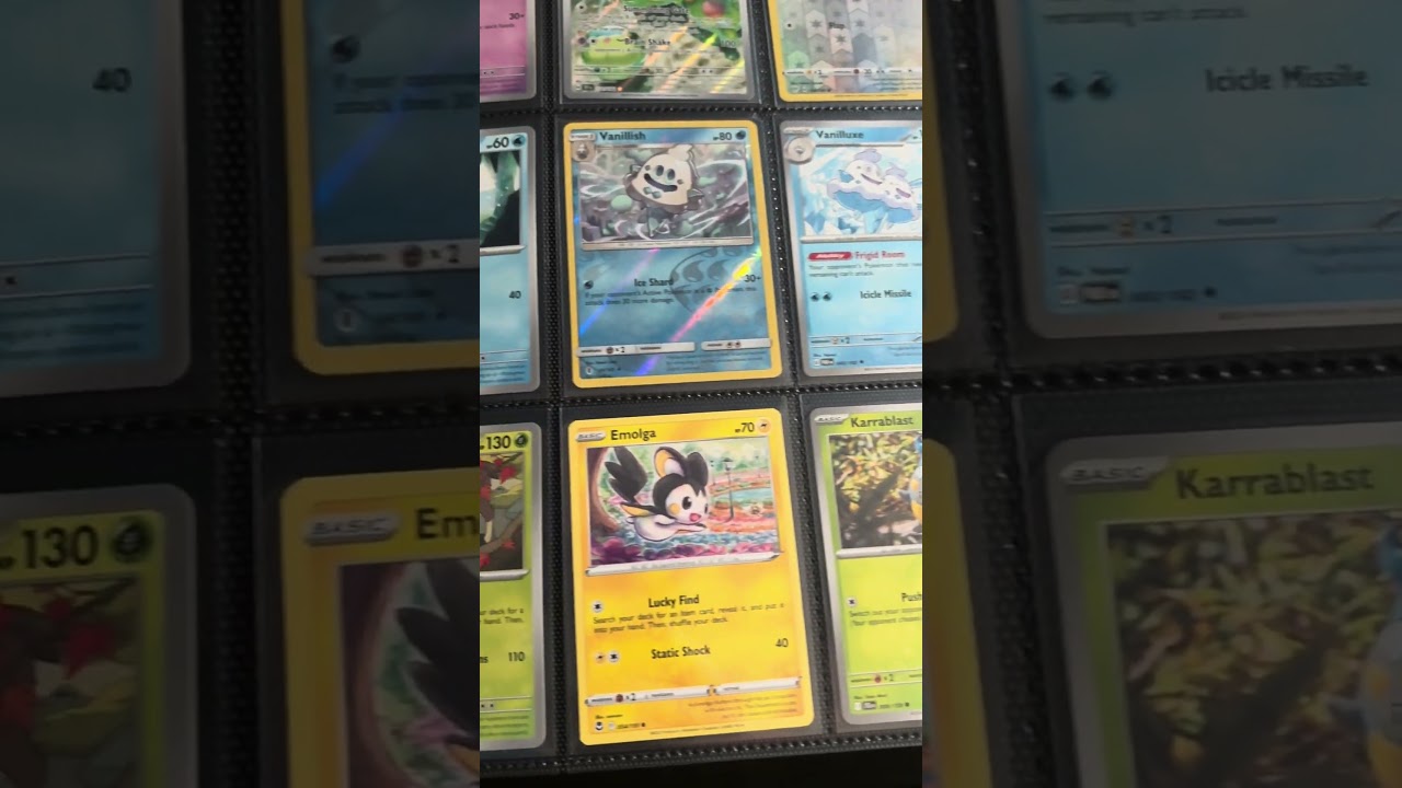 Gotta catch them all in one Binder gen 5 edition 